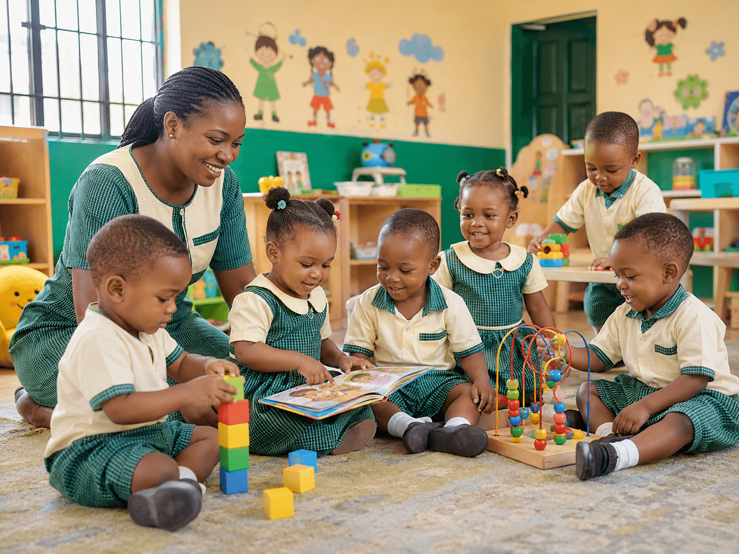 Crèche & Nursery learners at Malex